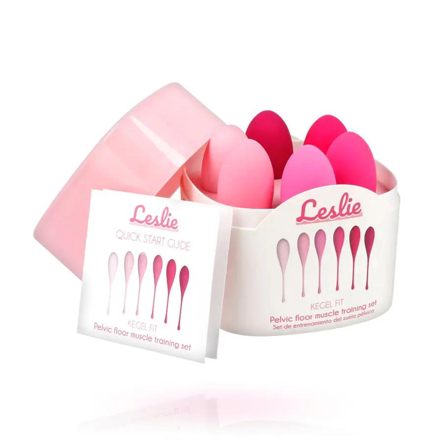 LESLIE - KEGEL FIT ENTREGADOR SUELO PELVICO 6 PESOS LESLIE