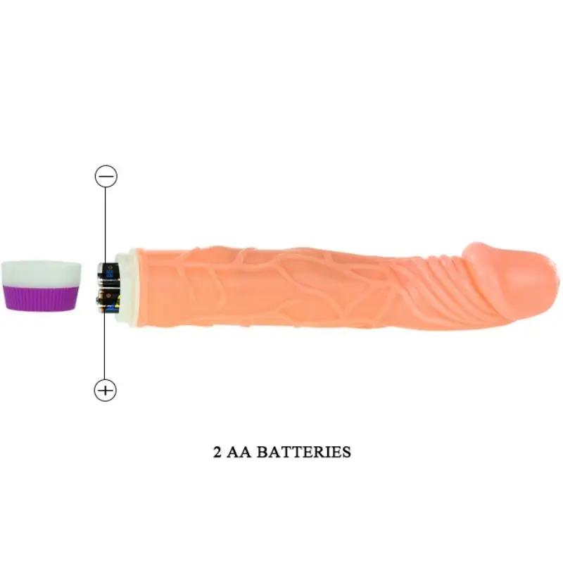 BAILE - WAVES OF PLEASURE REALISTIC VIBRATING 22.5 CM BAILE