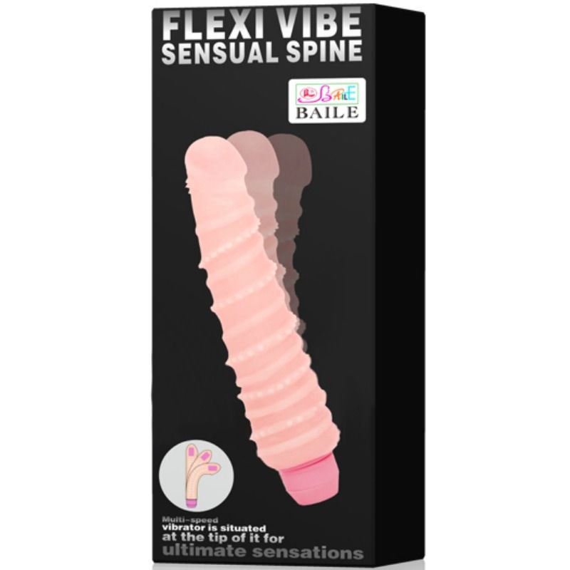 BAILE - FLEXI VIBE SENSUAL VIBRADOR ESPIRAL 19.5 CM BAILE VIBRATORS