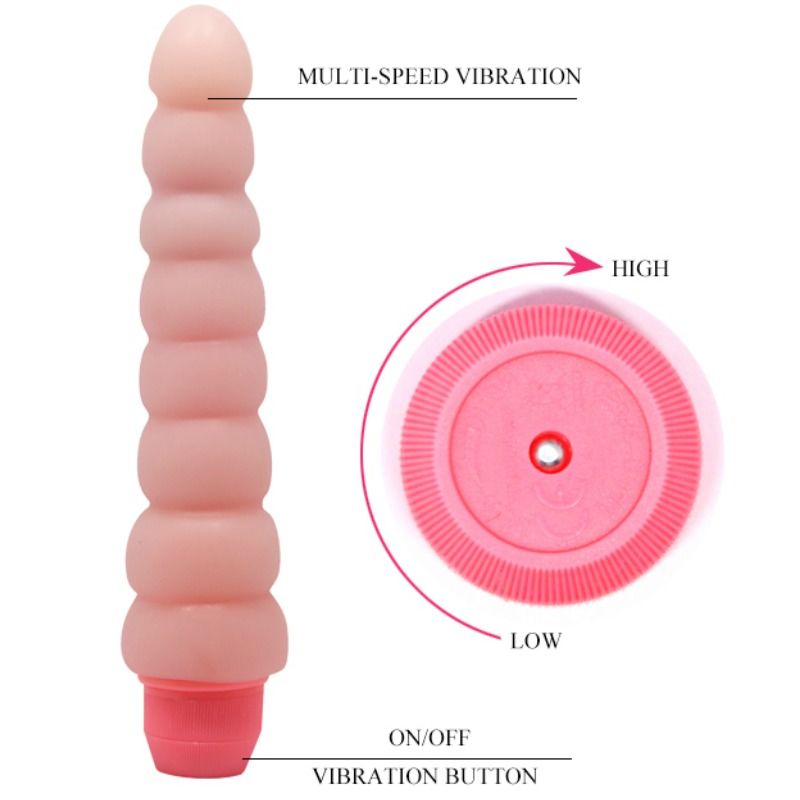 BAILE - FLEXI VIBE SENSUAL SPINE VIBRADOR FLEXIBLE 19 CM BAILE