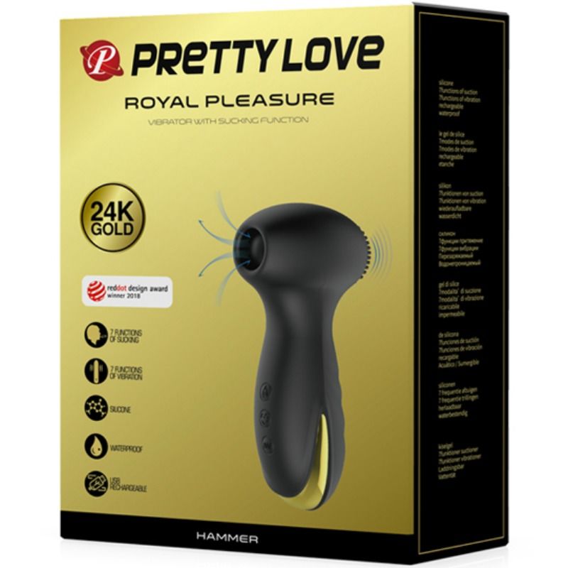 PRETTY LOVE - SMART HAMMER VIBRACIÓN Y SUCCIÓN PRETTY LOVE SMART