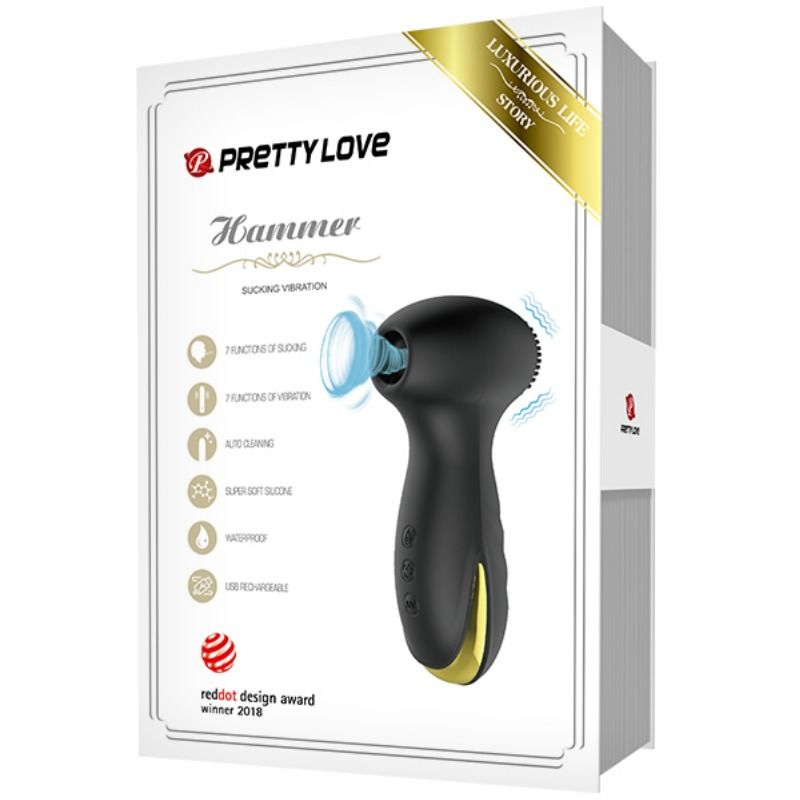 PRETTY LOVE - SMART HAMMER VIBRACIÓN Y SUCCIÓN PRETTY LOVE SMART