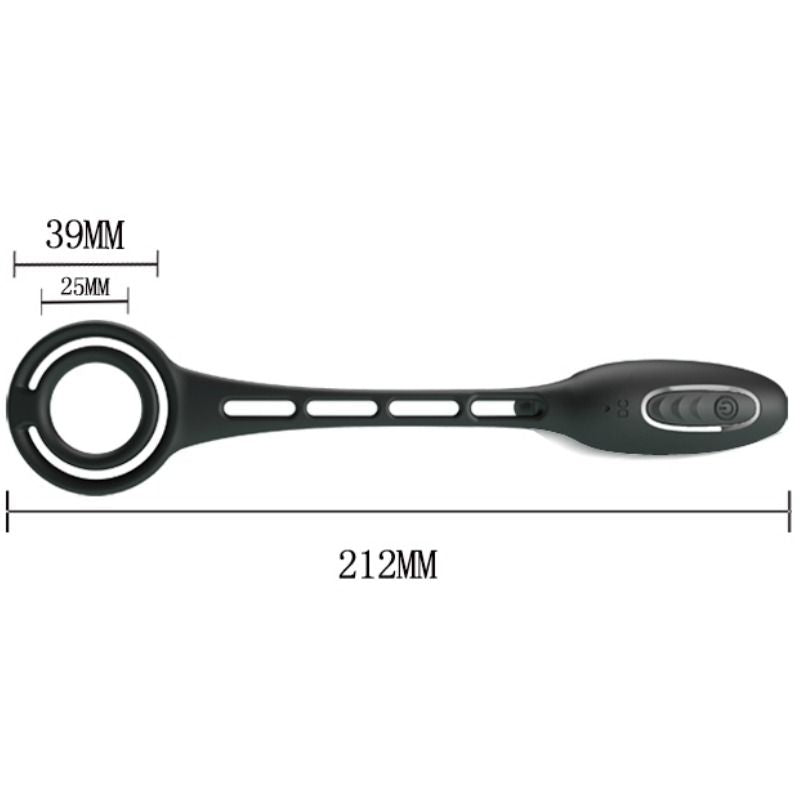 PRETTY LOVE - ANILLOS PENE CON PLUG VIBRADOR PRETTY LOVE