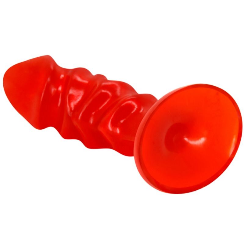 BAILE - PLUG ANAL UNISEX CON VENTOSA ROJO BAILE ANAL