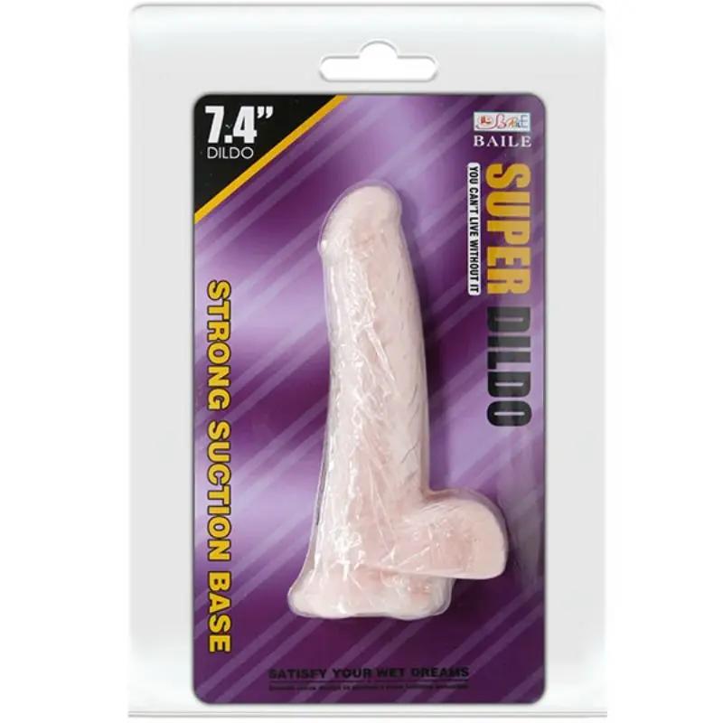 BAILE - SUPER DILDO REALISTICO NATURAL 18.8 CM BAILE DILDOS