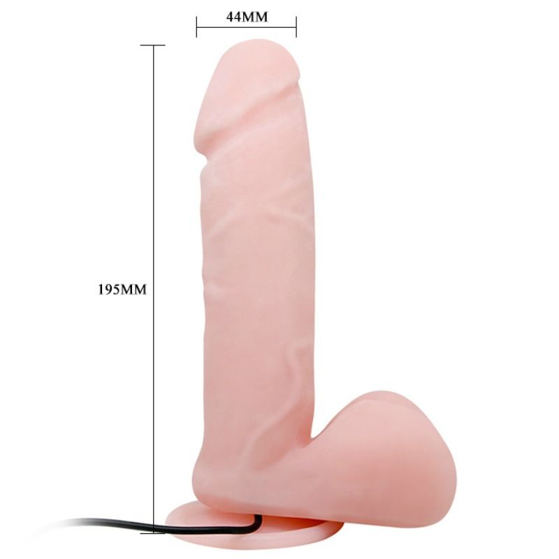 BAILE - VIBRADOR REALISTICO OLIVER CON FUNCION ROTACION BAILE