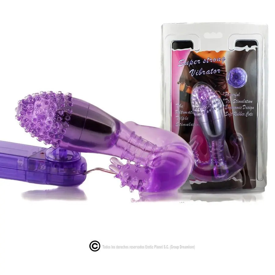 BAILE - ESTIMULADOR LILA VAGINAL Y ANAL CON VIBRACIÓN BAILE