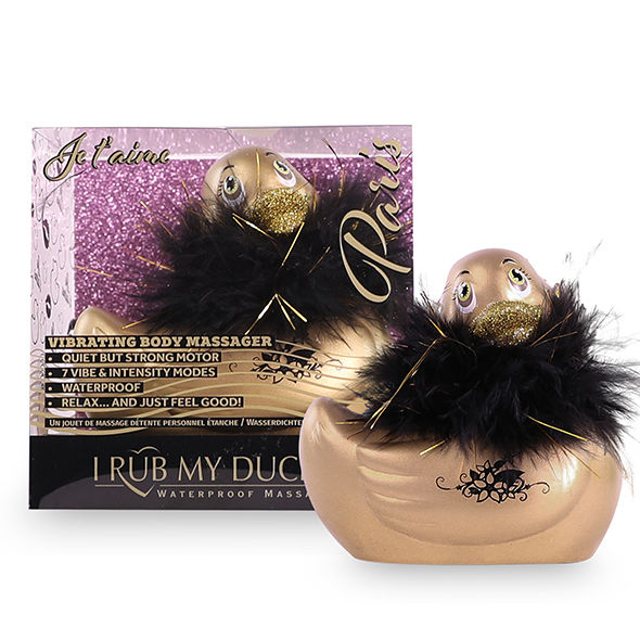 BIG TEASE TOYS - I RUB MY DUCKIE 2.0 | PATO VIBRADOR PARIS (GOLD) BIG TEAZE TOYS