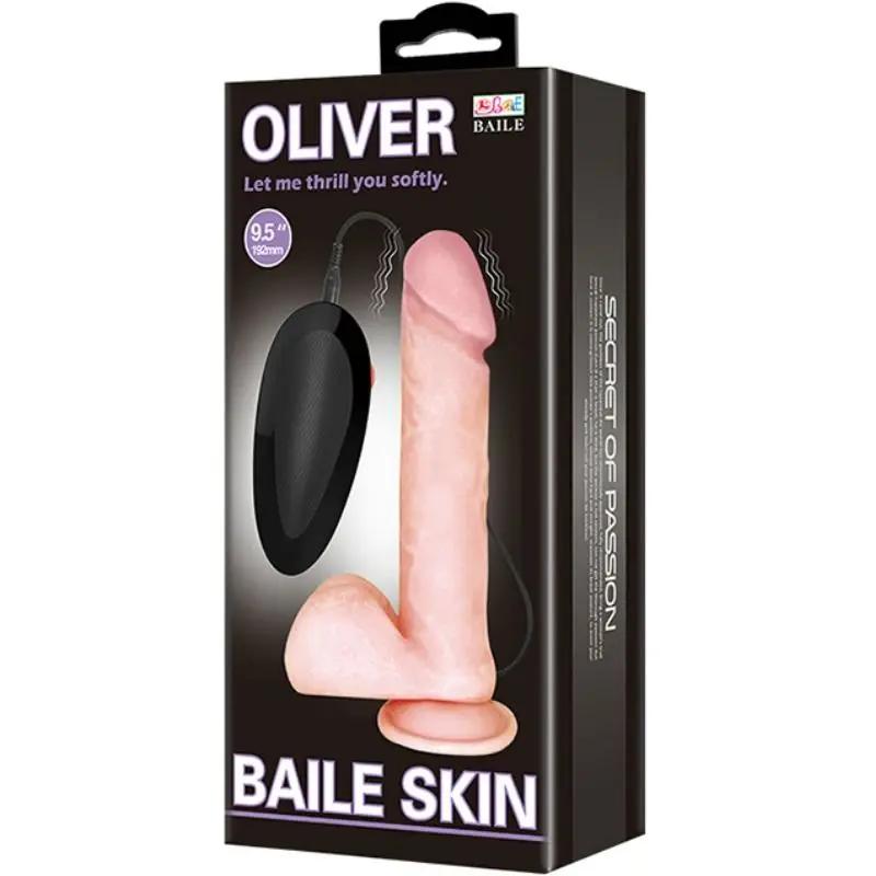 BAILE - OLIVER DILDO REALÍSTICO CON VIBRACIÓN BAILE VIBRATORS