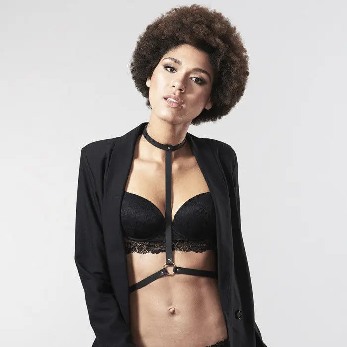 BIJOUX - INDISCRETS MAZE ARNÉS NEGRO BIJOUX MAZE