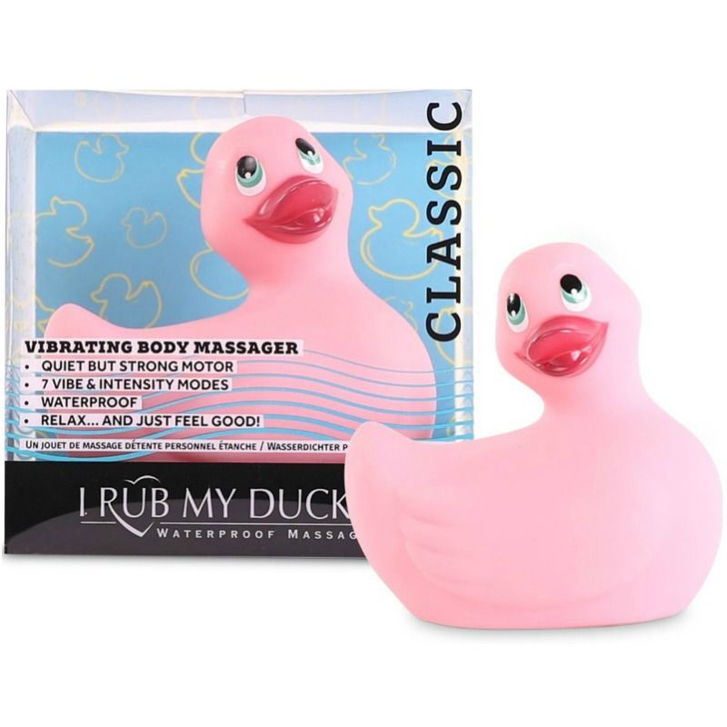 BIG TEASE TOYS - I RUB MY DUCKIE CLASSIC PATO VIBRADOR ROSA BIG TEAZE TOYS