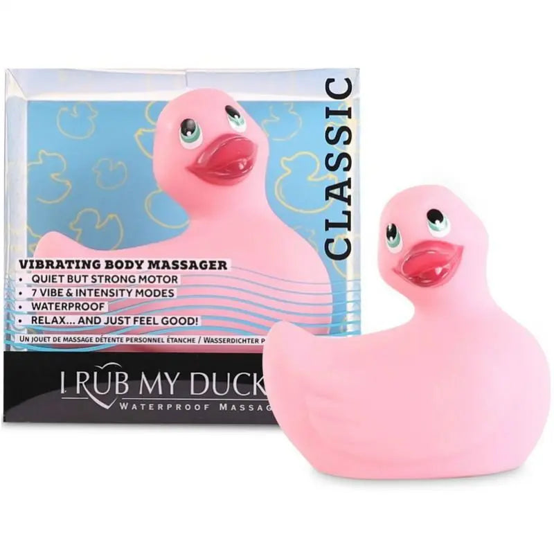 BIG TEASE TOYS - I RUB MY DUCKIE CLASSIC PATO VIBRADOR ROSA BIG TEAZE TOYS