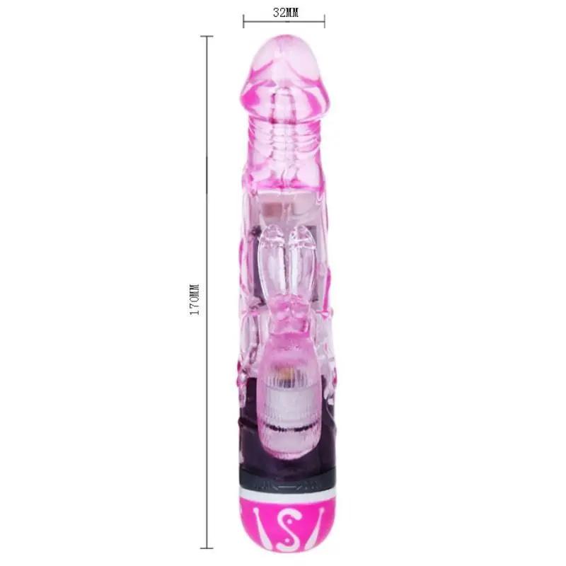 BAILE - VIBRATORS MULTIVELOCIDAD CON RABBIT LILA BAILE VIBRATORS