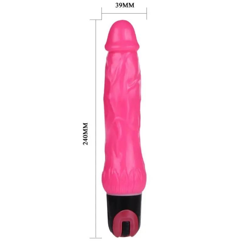 BAILE - VIBRATOR DAAPLY PLEASURE MULTIVELOCIDAD MORADO BAILE VIBRATORS