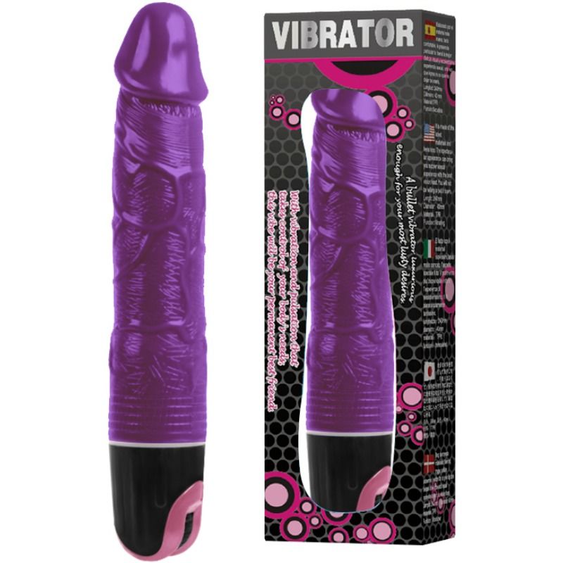 BAILE - VIBRADOR MULTIVELOCIDAD LILA BAILE VIBRATORS