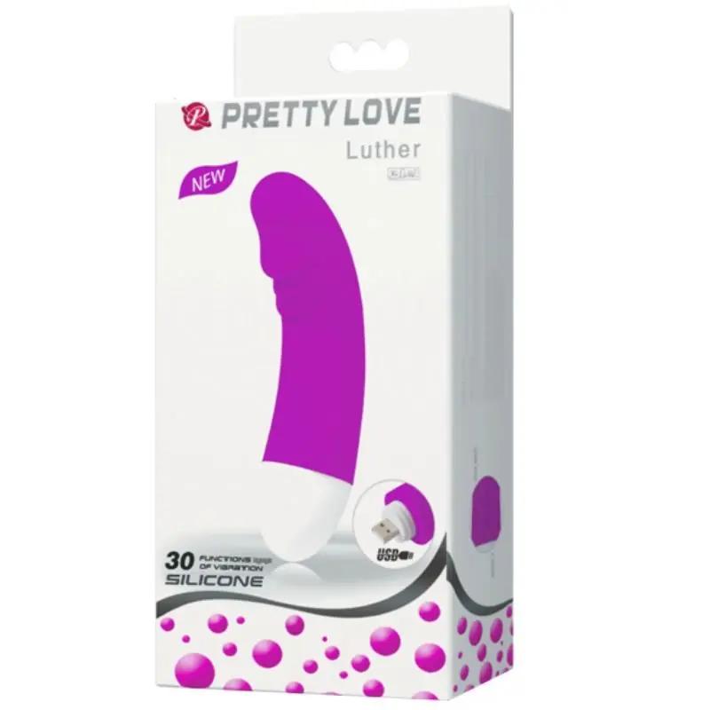 PRETTY LOVE - LUTHER MINI VIBRADOR 30 MODOS VIBRACIÓN PRETTY LOVE