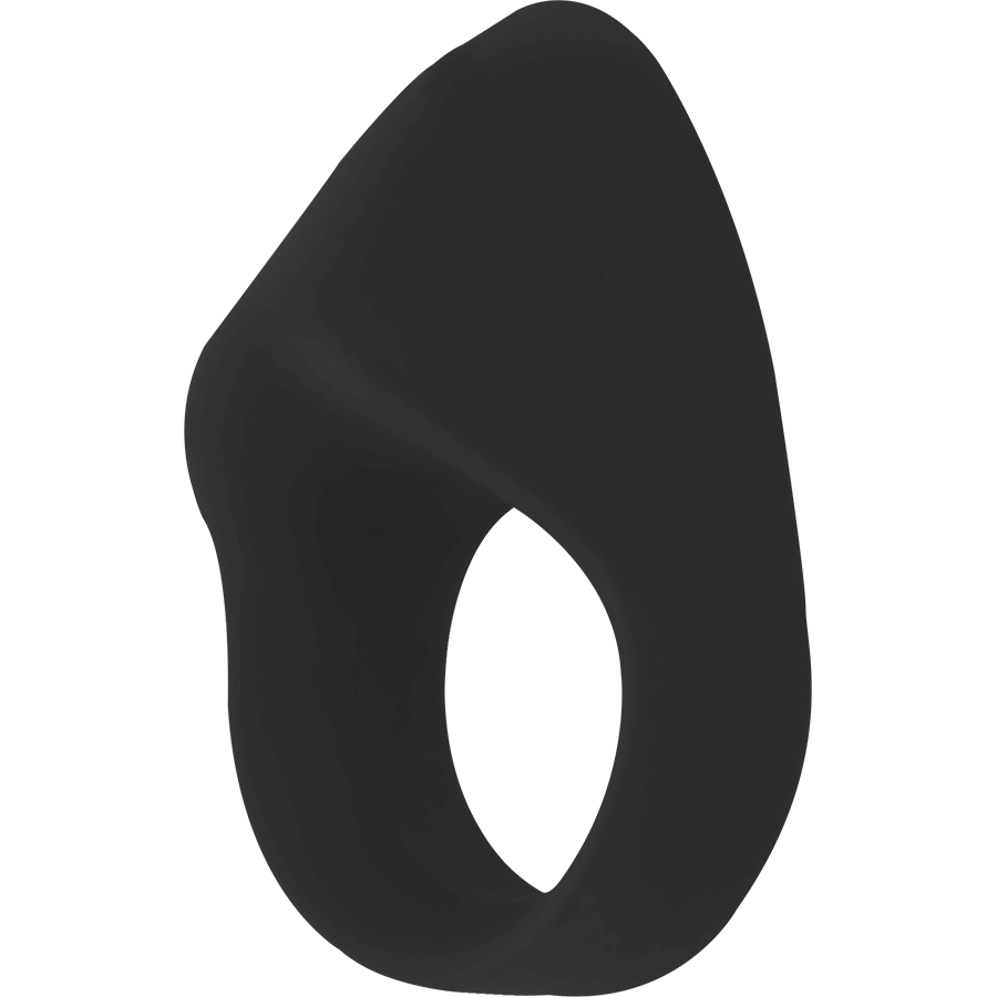 INTENSE - OTO ANILLO VIBRADOR RECARGABLE NEGRO INTENSE COUPLES TOYS