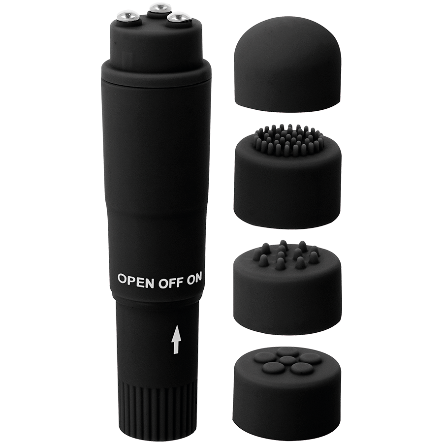GLOSSY - POCKET KURT MASAJEADOR NEGRO GLOSSY