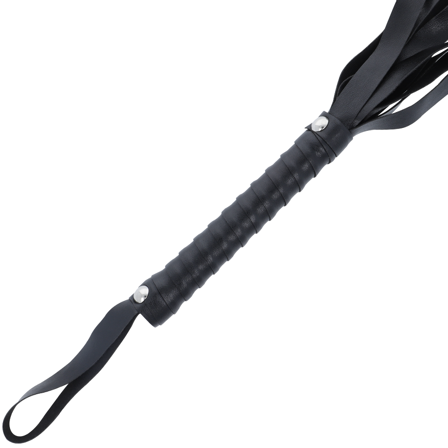 DARKNESS - LÁTIGO BONDAGE NEGRO 51 CM DARKNESS SENSATIONS