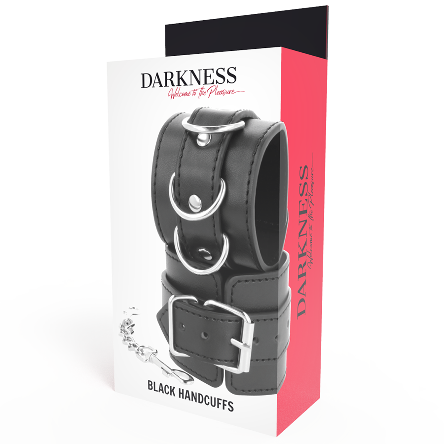 DARKNESS - ESPOSAS MANOS NEGRO DARKNESS BONDAGE
