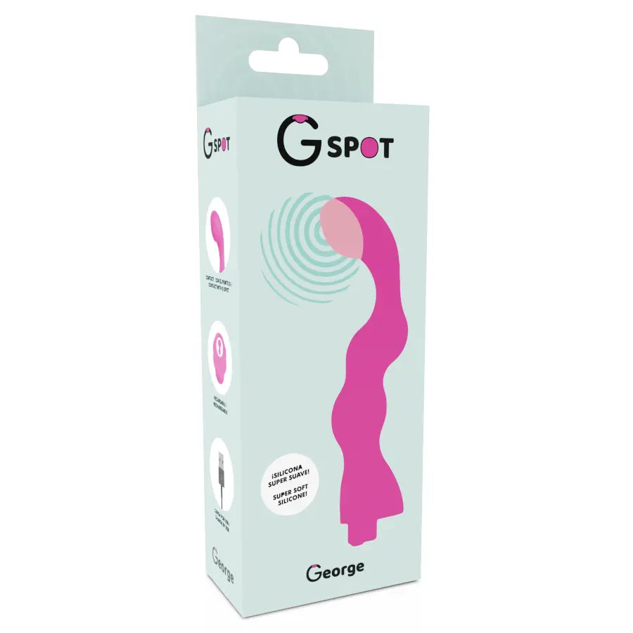 G-SPOT - GEORGE VIBRADOR PUNTO G ROSA CHICLE G-SPOT