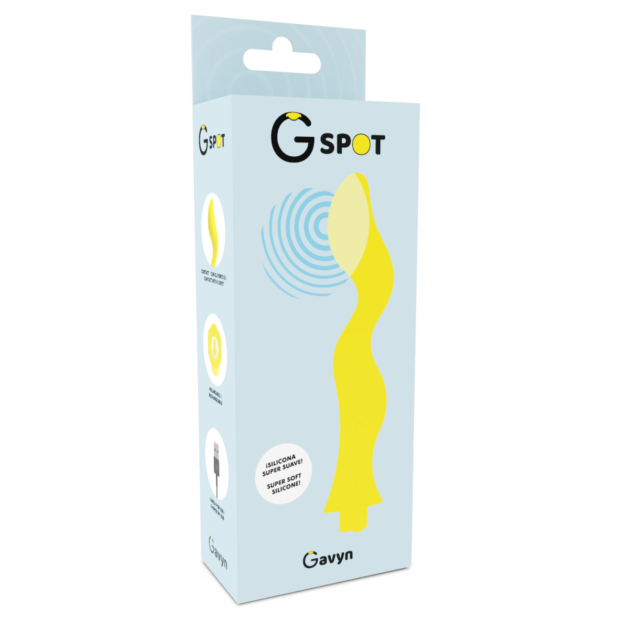 G-SPOT - GAVYN VIBRADOR PUNTO G AMARILLO G-SPOT