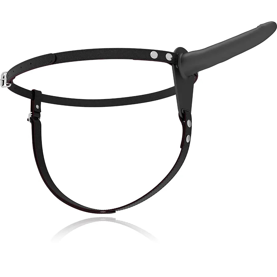 FETISH SUBMISSIVE HARNESS - SILICONA NEGRO 15 CM FETISH SUBMISSIVE HARNESS