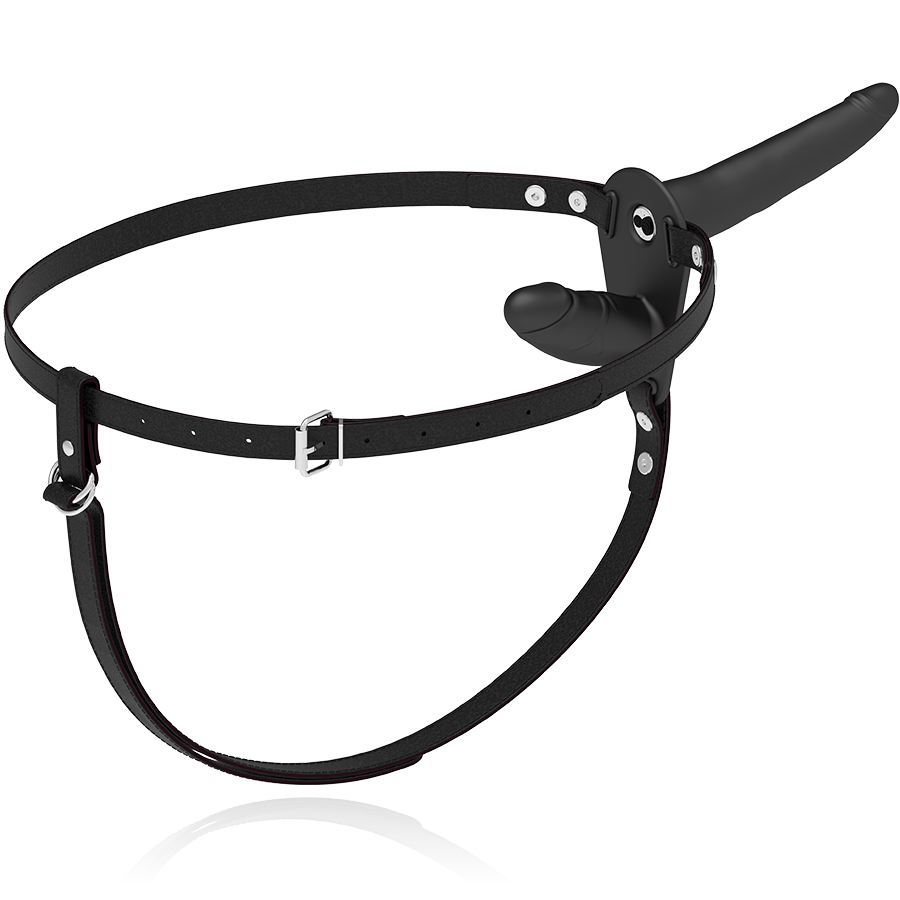 FETISH SUBMISSIVE HARNESS - DOBLE PENETRACIÓN VIBRADOR NEGRO FETISH SUBMISSIVE HARNESS