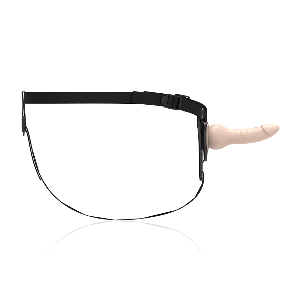 FETISH SUBMISSIVE HARNESS - SILICONA FLESH REALISTIC 16CM FETISH SUBMISSIVE HARNESS