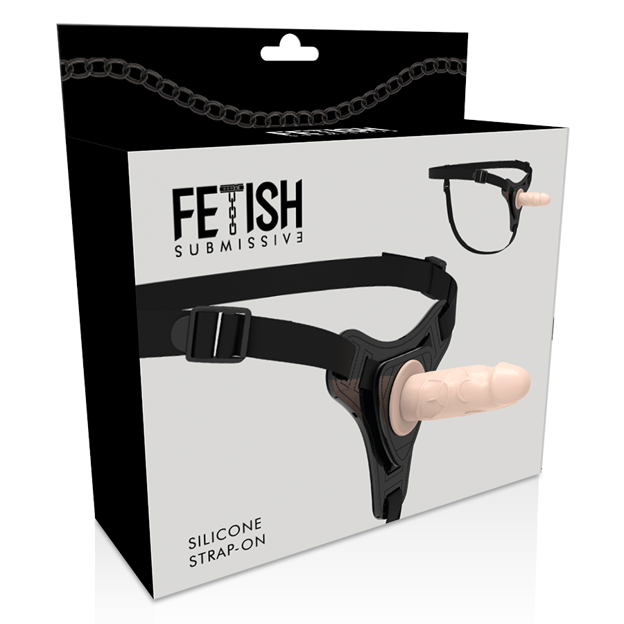 FETISH SUBMISSIVE HARNESS - SILICONA FLESH REALISTIC 12.5 CM FETISH SUBMISSIVE HARNESS