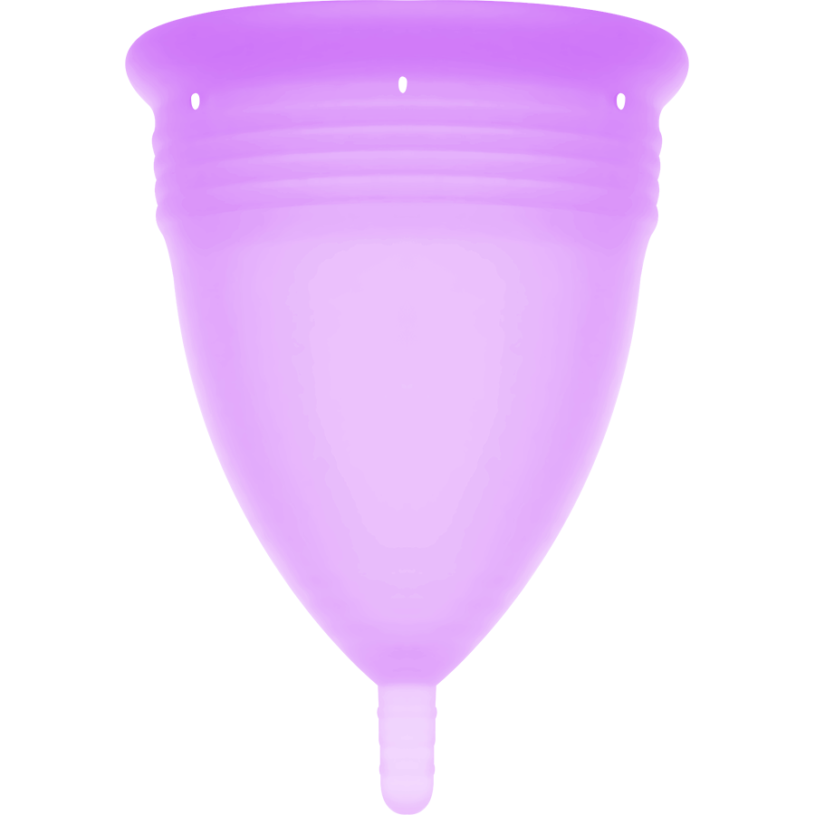 STERCUP - COPA MENSTRUAL FDA SILICONA LILA - TALLA S STERCUP