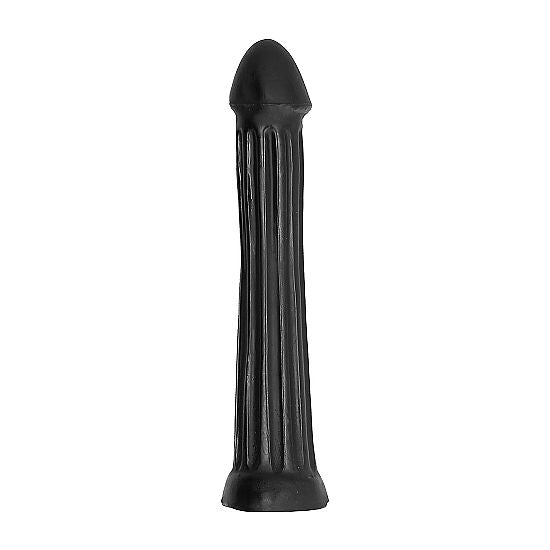 ALL BLACK - PLUG DILDO 31 CM ALL BLACK