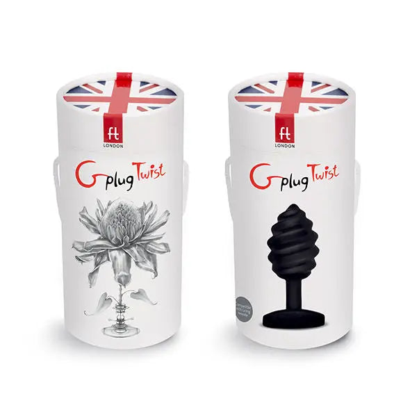 G-VIBE - GPLUG TWIST CON VIBRACIÓN NEGRO G-VIBE