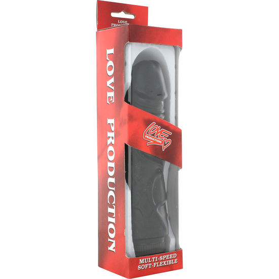 SEVEN CREATIONS - PERFECT PLEASURES VIBRADOR NEGRO 22 CM SEVEN CREATIONS