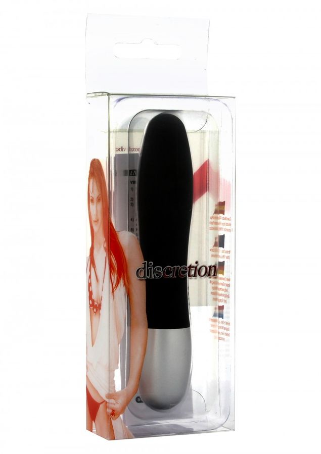 SEVEN CREATIONS - DISCRETION VIBRADOR NEGRO SEVEN CREATIONS