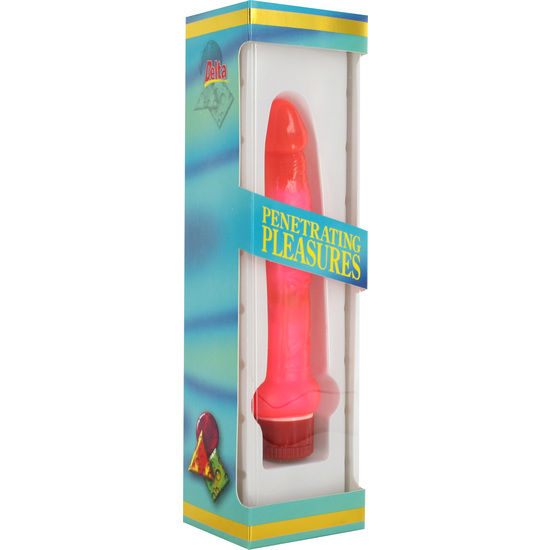 SEVEN CREATIONS - JELLY VIBRADOR ANAL DELGADO ROSA SEVEN CREATIONS