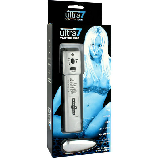 SEVEN CREATIONS - ULTRA 7 VECTOR HUEVO VIBRADOR SEVEN CREATIONS