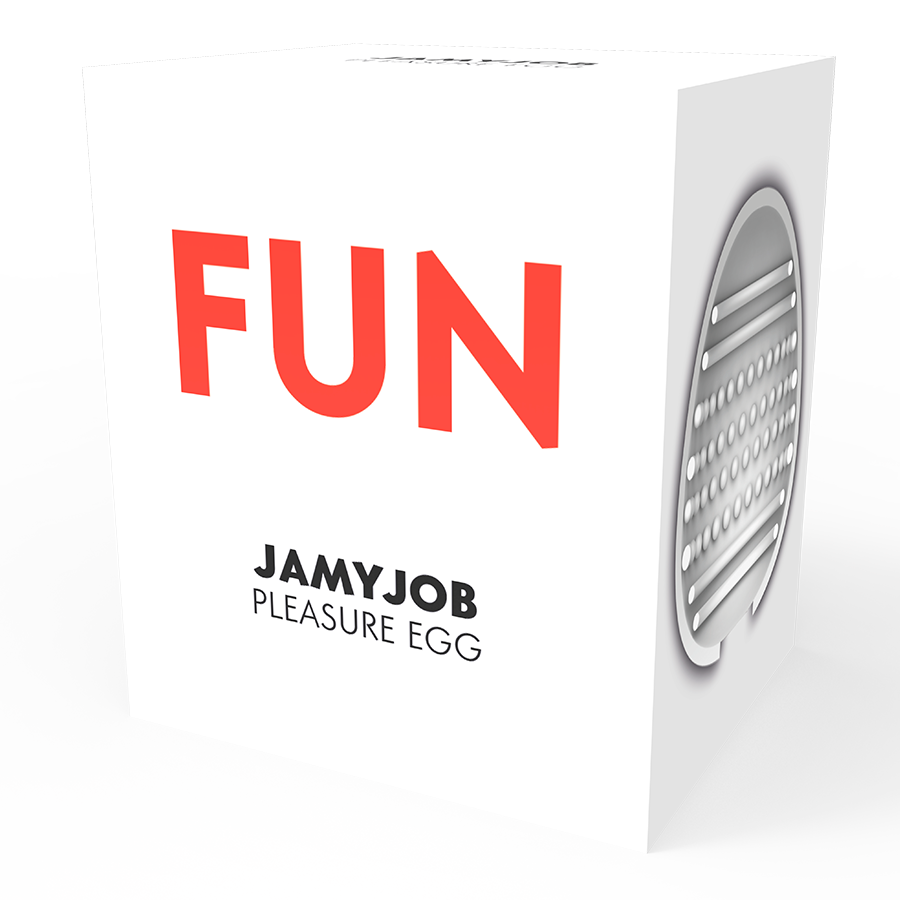 JAMYJOB - HUEVO MASTURBADOR DISCRETO EDICION ROJO FUN JAMYJOB