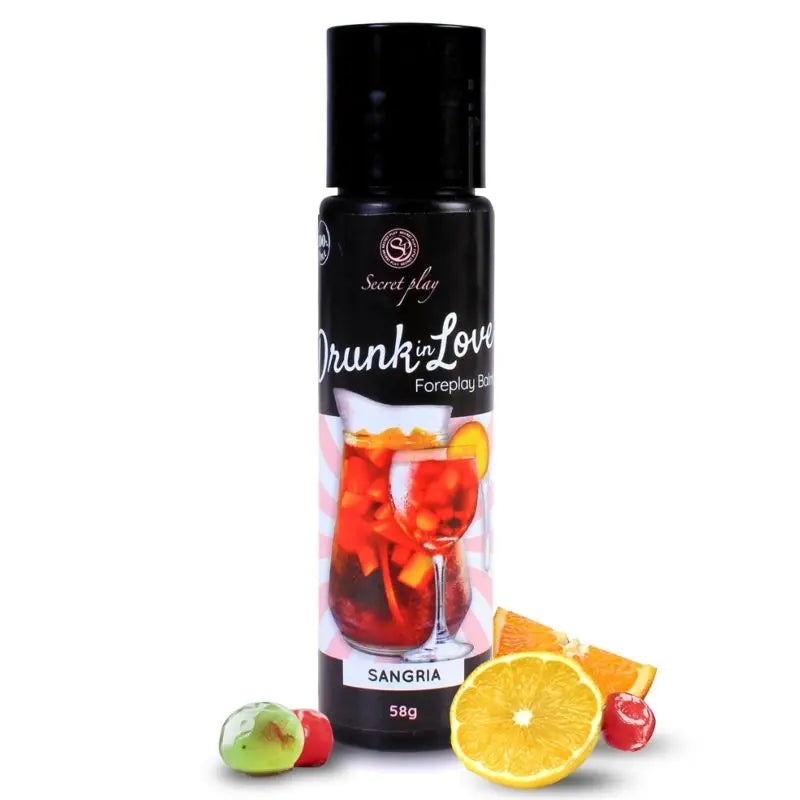 SECRETPLAY - LUBRICANTE DRUNK IN LOVE SANGRIA 60 ML SECRETPLAY COSMETIC