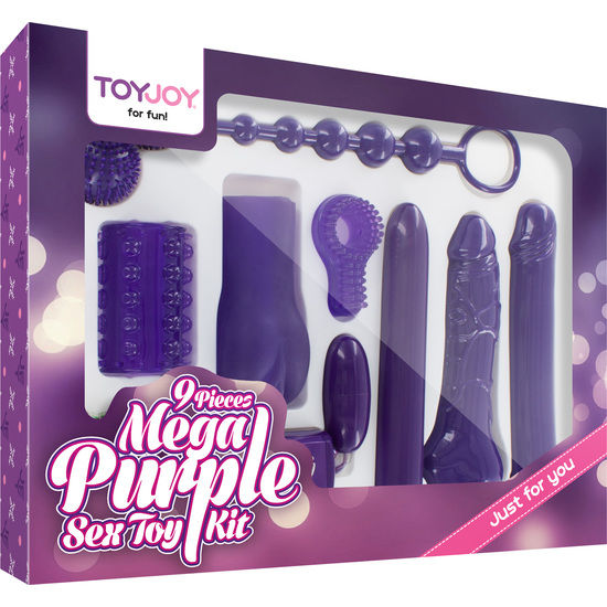 TOYJOY - JUST FOR YOU MEGA PURPLE SEX TOY KIT TOYJOY