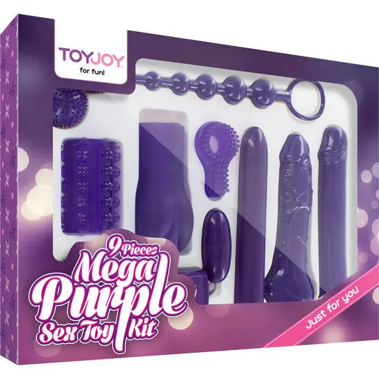 TOYJOY - JUST FOR YOU MEGA PURPLE SEX TOY KIT TOYJOY