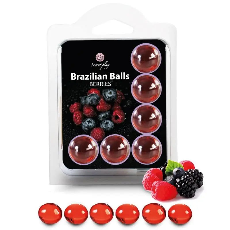 SECRETPLAY - BRAZILIANS BALLS FRUTAS DEL BOSQUE SECRETPLAY COSMETIC