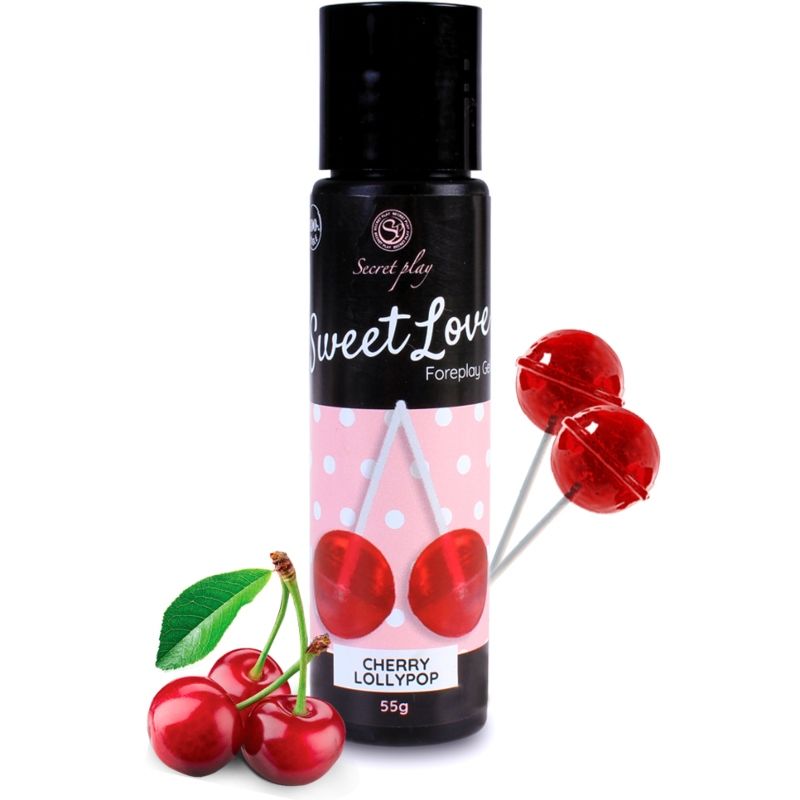 SECRETPLAY - CEREZA LOLLIPOP GEL SWEET LOVE 60 ML SECRETPLAY COSMETIC