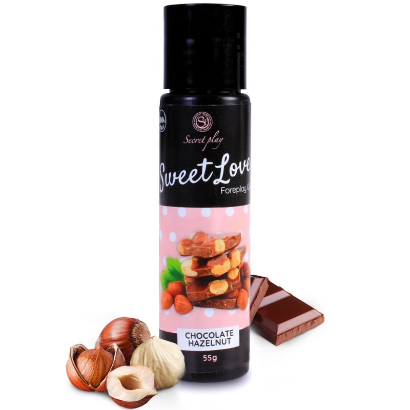 SECRETPLAY - GEL SWEET LOVE CHOCOLATE CON AVELLANAS 60 ML SECRETPLAY COSMETIC