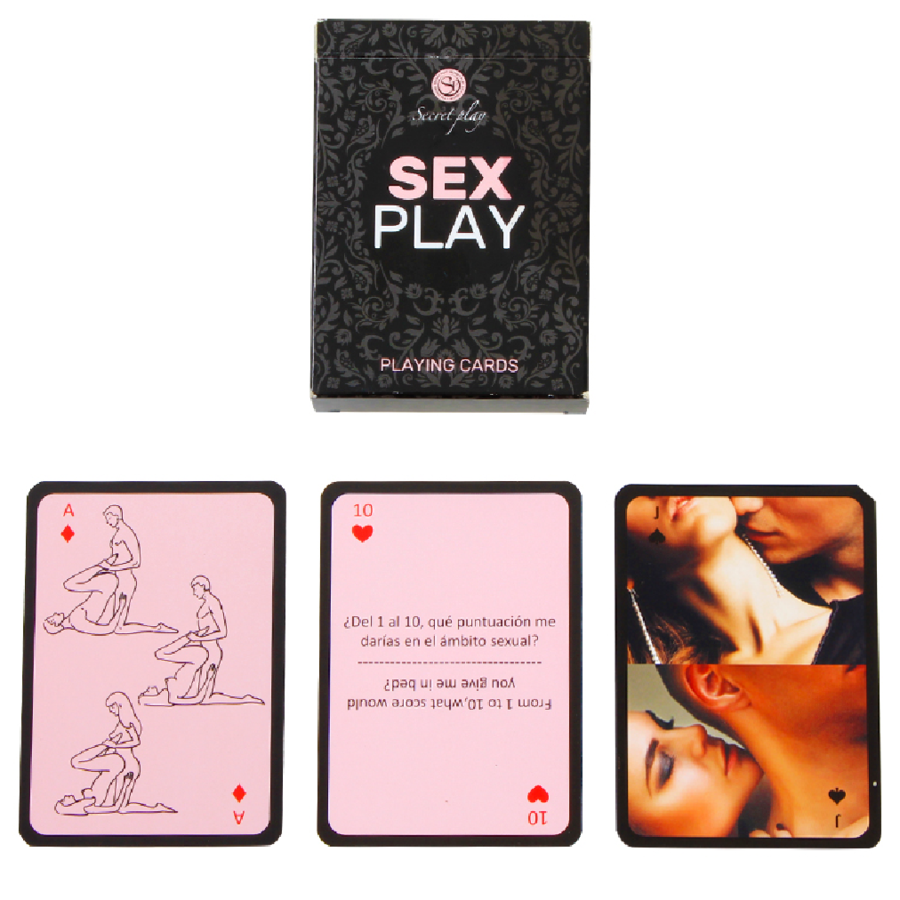 SECRETPLAY - JUEGO DE CARTAS SEX PLAY (ES/EN) SECRETPLAY 100% GAMES