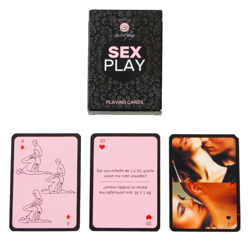 SECRETPLAY - JUEGO DE CARTAS SEX PLAY (FR/PT) SECRETPLAY 100% GAMES