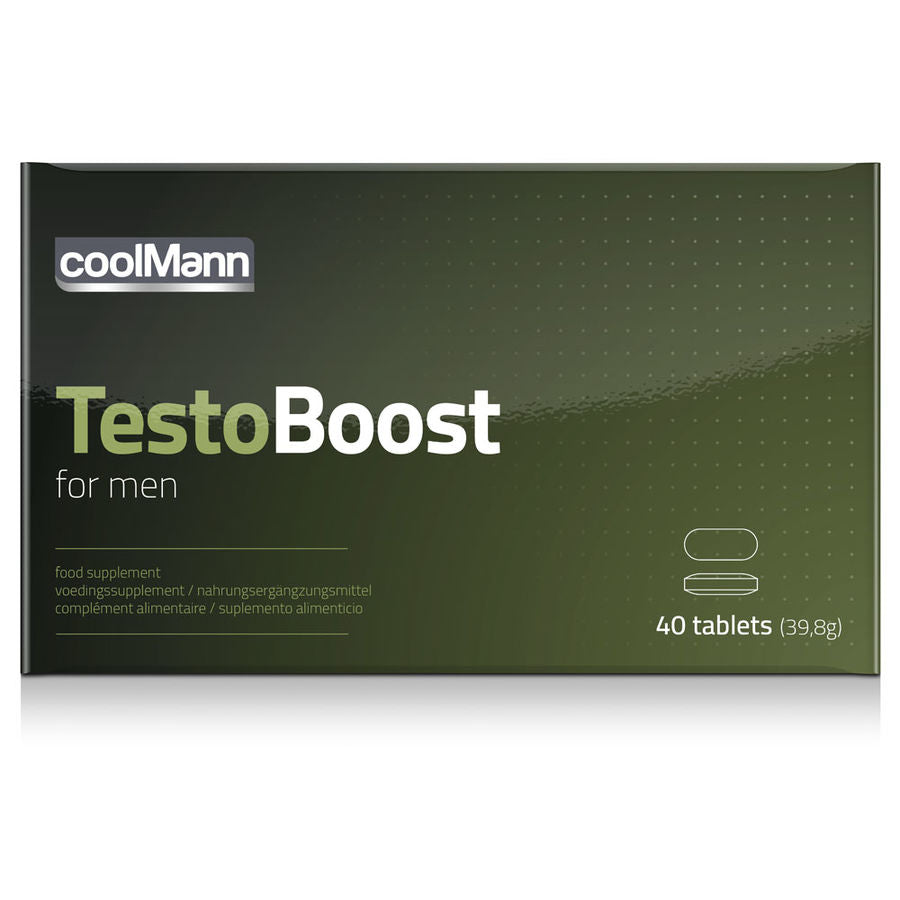 COBECO - COOLMANN TESTO BOOST POTENCIADOR CON TRIBULUS TERRESTRIS 40 TABS COBECO PHARMA