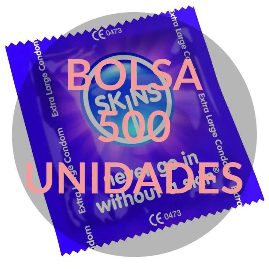 SKINS - PRESERVATIVO XXL BOLSA 500 UDS SKINS