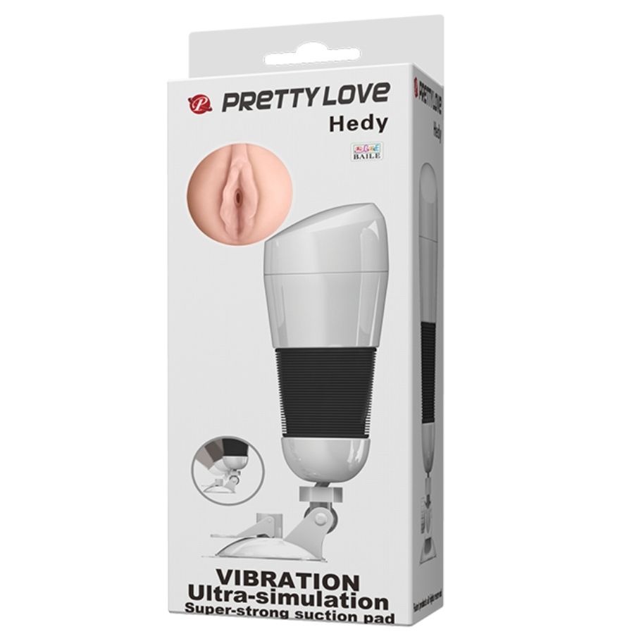 PRETTY LOVE - HEDY MASTURBADOR VAGINA CON VIBRACION PRETTY LOVE MALE
