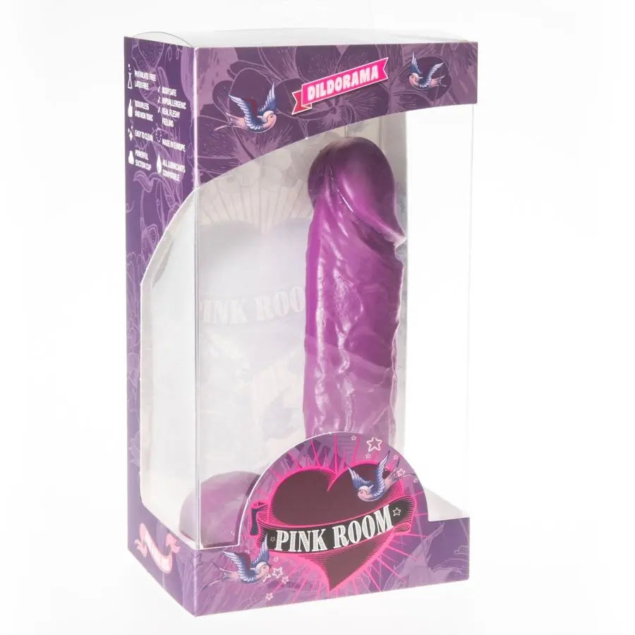 PINK ROOM - AMADEO DILDO REALISTICO LILA 15.5 CM PINK ROOM